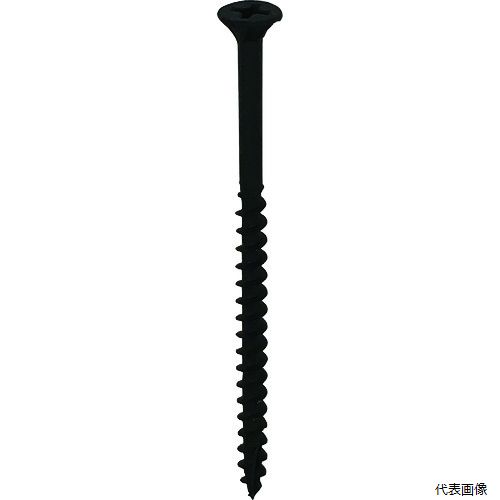 ダイドーハント 00045706 DAIDOHANT 小箱 軸細コーススレッドBK 3.8x55 (300本)