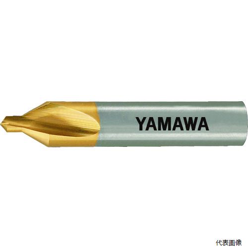 【特長】 ●工具の高精度化を図るため、片刃形状を採用しています ●溝のねじれが弱いので、特に硬い材料に適しています。 ●高速高送り加工が可能です。 【用途】 ●被削材：高炭素鋼、鋳鉄、工具鋼 ●センタ穴加工用。 【仕様】 ●シャンク径(mm)：12 ●錐径(mm)：5 ●全長(mm)：65 ●センタ穴角(°)：60 ●ドリル径(mm)：5 ●ドリル長(mm)：5.3 ●表面処理：TiNコーティング ●刃形状：片刃 ●座繰り角：60° ●刃形状：片刃 【材質／仕上】 ●高速度工具鋼（HSS) 【入数】 ●1本 他のサイズはこちら 在庫のない商品は検索に表示されない場合がございます　