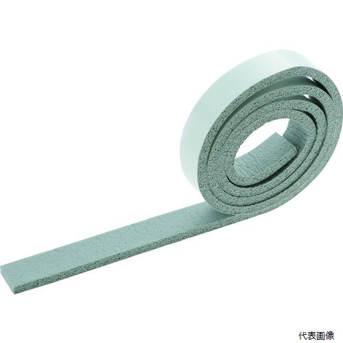 【スタンプラリー】トラスコ TAFLG-1015-10M TRUSCO タフロングEPDMテープ グレー10mmX15mmX10m