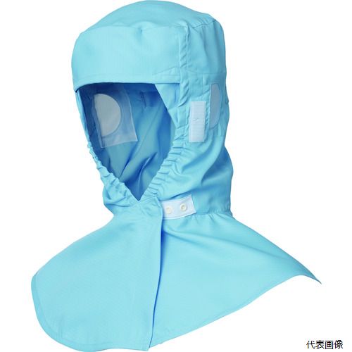 ミドリ安全 YHS102B-L クリーンルーム用フード メッシュマスク対応 YHS102B L