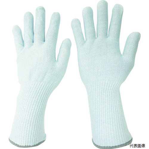 ミドリ安全 CUT GUARD-F102LONG-L 耐切創性手袋 カットガード F102ロング L