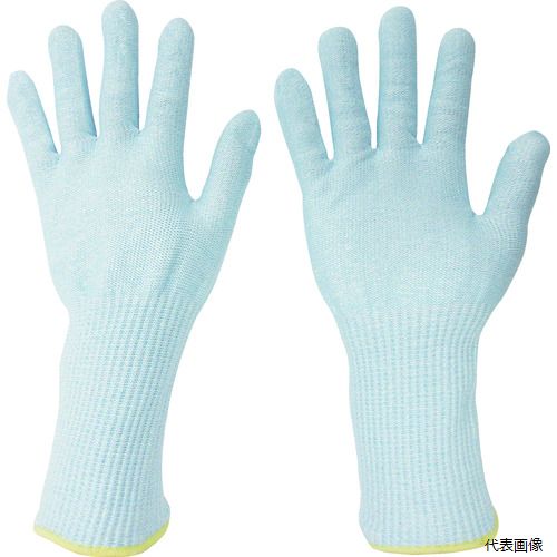 【スタンプラリー】ミドリ安全CUTGUARD-F102LONG-LL耐切創性手袋カットガードF102ロングLL