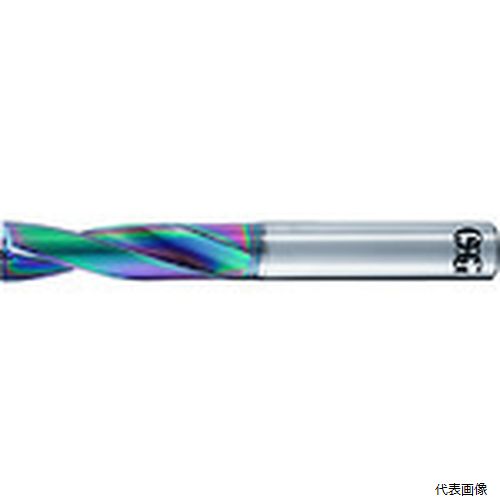 オーエスジー ADFO-3D 4.1 OSG 油穴付き超硬フラットドリル ADFO-3D 刃径4.1mm 溝長21mm シャンク径6mm 3334317