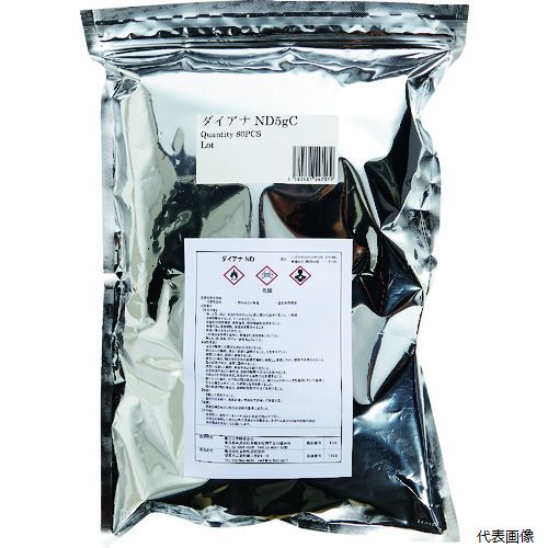 【特長】 ●防錆成分を気化して、流通・保管中の製品を錆から守ります。 ●劇物指定対象外の商品です。 【用途】 ●様々な鉄鋼製品の流通・保存に。 ●錆による品質クレームの軽減に。 【仕様】 ●形状：小袋 ●幅(mm)：95 ●長さ(mm)：70 ●タイプ：(5g小袋×80個)/袋 ●色：白 ●容量(g)：5 【材質／仕上】 ●主成分：ジシクロヘキシルアミン亜硝酸塩、有機カルボン酸塩 【注意】 ●燃焼性がありますので、火気に注意して下さい。 ●保管は直射日光、湿気は避け、冷暗所に保管して下さい。 【入数】 ●1袋/80個 他のサイズはこちら 在庫のない商品は検索に表示されない場合がございます　