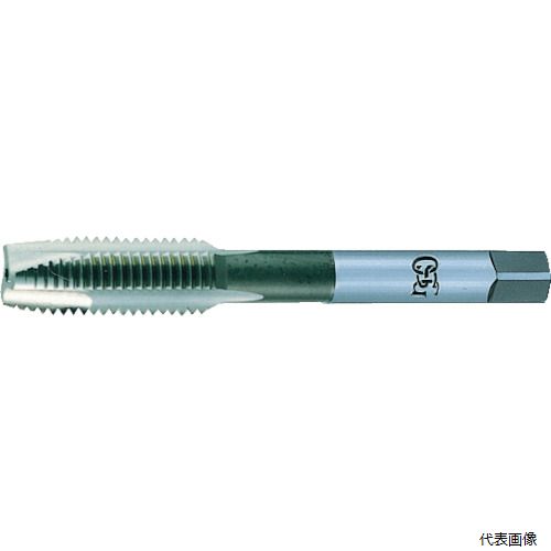 【特長】 ●切りくずを確実に前へ押し出しますので切りくず障害の心配がありません。 ●切りくずがコイル状に連続する被削材に適します。 【用途】 ●通り穴加工用。 ●被削材：中・高炭素鋼、合金鋼、ダクタイル鋳鉄、銅、黄銅、黄銅鋳物、青銅、アルミ圧延材、アルミ合金鋳物、マグネシウム合金鋳物、亜鉛合金鋳物、熱可塑性プラスチック。 【仕様】 ●精度：OH4 ●精度表記：STD+1 ●呼び寸法：M10 ●ピッチ(mm)：1.5 ●ねじ長さ(mm)：24 ●全長(mm)：75 ●シャンク径(mm)：7 ●シャンク四角部(mm)：5.5 ●下穴径(mm)：8.5 ●食い付山数：5山 ●加工ねじ：メートルねじ ●表面処理：ノンコーティング ●タップ等級：OH級 【材質／仕上】 ●高速度鋼(HSS-E) 【入数】 ●1本 他のサイズはこちら 在庫のない商品は検索に表示されない場合がございます