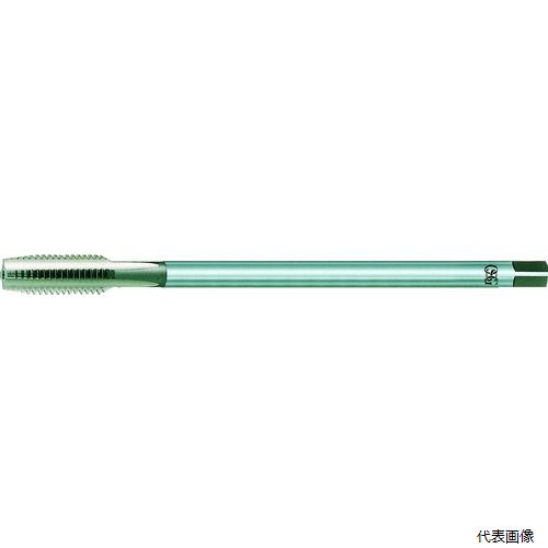 【特長】 ●柄長タイプです。 ●標準のハンドタップではねじ部の突き出し長さが不足するような場合に使用します。 【用途】 ●被削材：中炭素鋼、合金鋼、鋳鉄、ダグタイル鋳鉄、黄銅、黄銅鋳物、青銅、アルミ圧延材、アルミ合金鋳物、マグネシウム合金鋳物、亜鉛合金鋳物。 【仕様】 ●先端：中 ●精度：OH1 ●精度表記：STD ●呼び寸法：M3 ●ピッチ(mm)：0.5 ●ねじ長さ(mm)：11 ●全長(mm)：100 ●シャンク径(mm)：4 ●シャンク四角部(mm)：3.2 ●下穴径(mm)：2.5 ●加工ねじ：メートルねじ ●表面処理：ノンコーティング ●タップ等級：OH級 【材質／仕上】 ●高速度鋼(HSS-E) 【入数】 ●1本 他のサイズはこちら 在庫のない商品は検索に表示されない場合がございます