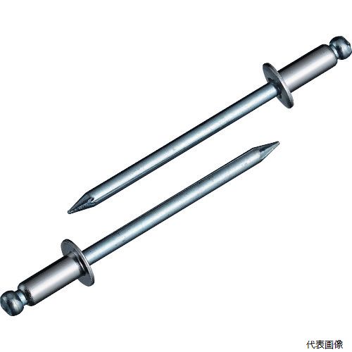 ロブテックス NSS43MP エビ ブラインドリベット(ステンレス／スティール製) 4-3(45本入) エコパック