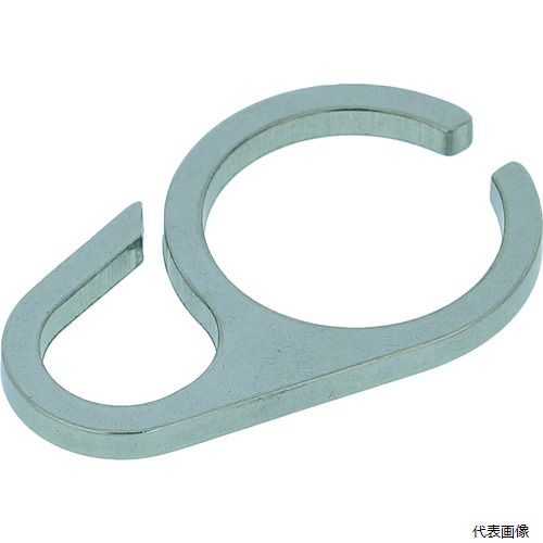 トラスコ TPSF TRUSCO タペストリーバー用フック ステンレス 2個入