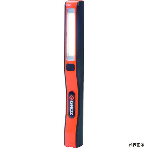 GROZ LED/335 充電式LEDハンドライト COB ペンサイズ