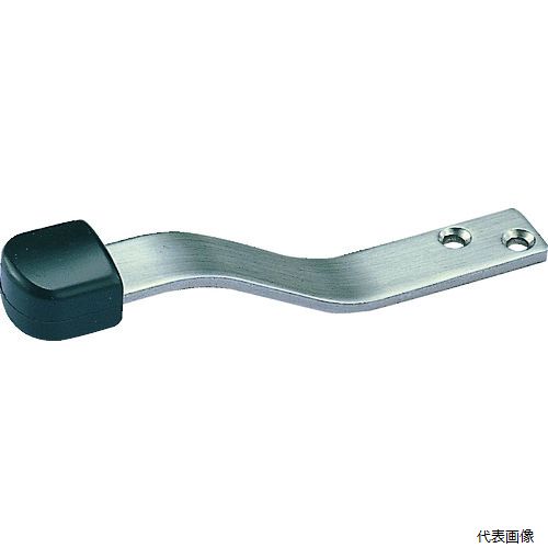 トラスコ UFDS121-BK TRUSCO 扉用戸当り S型 ステンレス ヘアーライン 黒ゴム トラスコ UFDS121-BK TRUSCO 扉用戸当り S型 ステンレス ヘアーライン 黒ゴム