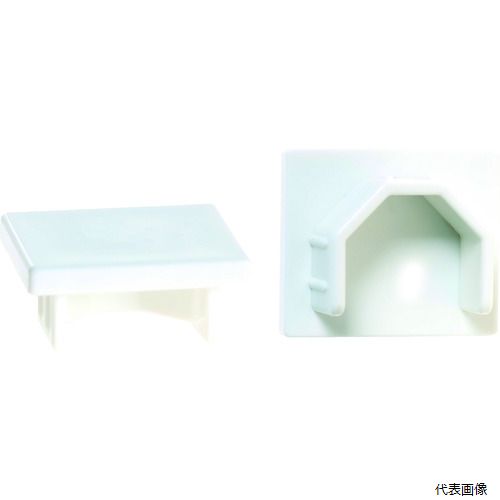 Wooden - トラスコ TMCE-W TRUSCO ピクチャーレール用 エンドキャップ 2個入 ホワイト