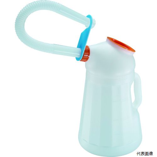 トラスコ PN-5L TRUSCO オイルジョッキ ピノッキオ5L ノズルホルダー付きロングノズル 本体蓋付 網付