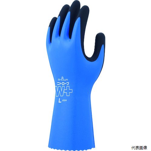 【スタンプラリー】ショーワグローブNO378PLUS-MSHOWANo.378PlusニトローブW+Mサイズ