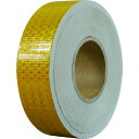 セーフラン 14353 高輝度反射テープ 黄 幅50mm×50m セーフラン安全用品