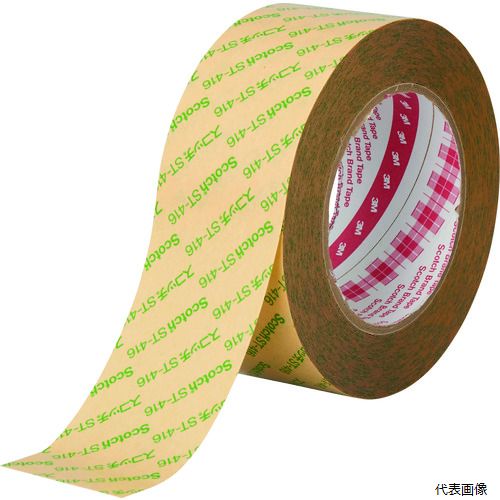 3M ST416P 50X30 1P ポリエステル基材両面粘着テープ ST-416P 50mmx30m