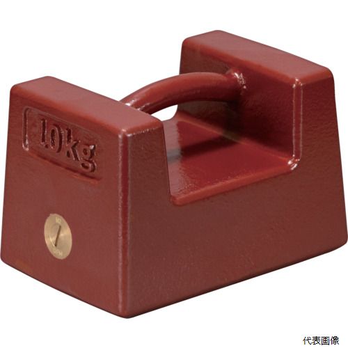 トラスコ M2RW-10KG TRUSCO M2級 鋳鉄製枕型分銅 10kg