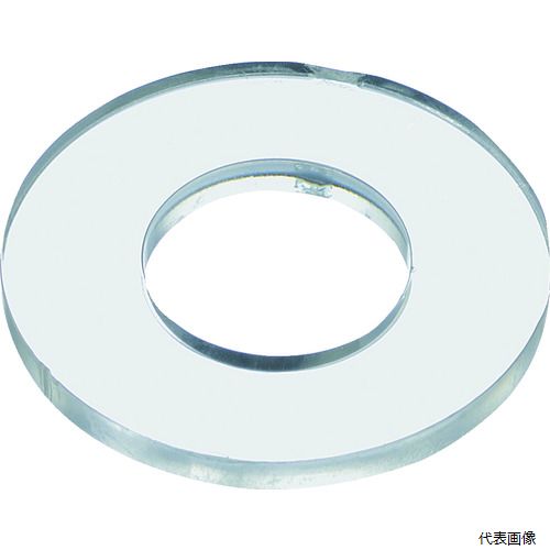 トラスコ BPC-WM6-6.5-13-1 TRUSCO ポリカーボネート(PC) ワッシャー M6用 50個入