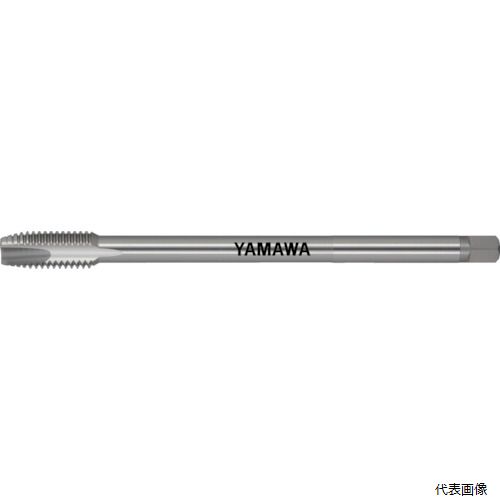 【特長】 ●標準全長のポイントタップでは届かない部位へのねじ加工が可能なロングタイプのタップです。 【用途】 ●通り穴加工用。 ●被削材：中炭素鋼、高炭素鋼に。 【仕様】 ●精度：P4 ●精度表記：P級 ●呼び寸法：M10 ●ピッチ(mm)：1.25 ●ねじ長さ(mm)：23 ●全長(mm)：150 ●シャンク径(mm)：7 ●シャンク四角部(mm)：5.5 ●下穴径(mm)：8.85 ●食い付山数：5山 ●加工ねじ：メートルねじ ●表面処理：ノンコーティング ●溝数：3 ●シャンクの長さ(mm)：50 ●シャンク四角部の長さ(mm)：8 【材質／仕上】 ●高速度工具鋼（HSS） 【入数】 ●1本 他のサイズはこちら 在庫のない商品は検索に表示されない場合がございます