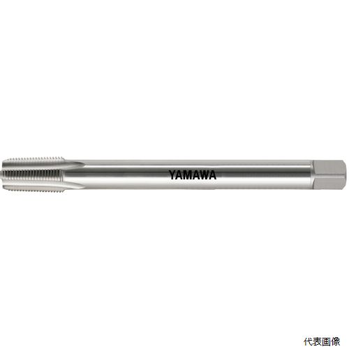 【特長】 ●管用部品等の接続において、ねじ部の耐密性を主目的とする製品のねじ立てに使用するアメリカ管用テーパねじ用ロングシャンクタップです。 【用途】 ●被削材：中炭素鋼、高炭素鋼、合金鋼に。 【仕様】 ●精度：ANSIG ●呼び寸法：1/16 ●山数：27 ●ねじ長さ(mm)：17 ●全長(mm)：100 ●シャンク径(mm)：8 ●シャンク四角部(mm)：6 ●下穴径(mm)：6.05 ●加工ねじ：管用テーパねじ ●食い付山数：3山 ●表面処理：ノンコーティング ●基準径までの長さ(mm)：12.00 ●外径の基準寸法(mm)：7.770 ●四角部の長さ(mm)：9 ●溝数：4 【材質／仕上】 ●高速度工具鋼（HSS） 【入数】 ●1本 他のサイズはこちら 在庫のない商品は検索に表示されない場合がございます