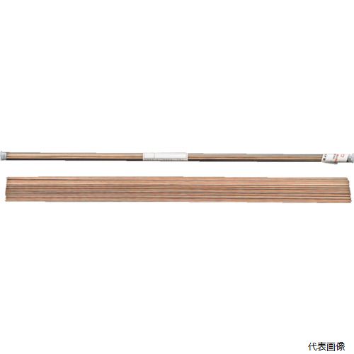 【特長】 ●流動性が非常に高いためすき間によく流れます。 ●融点705℃〜805℃ 【用途】 ●銅、銅合金接合用。 【仕様】 ●線径(mm)：2 ●長さ(mm)：500 ●融点：705〜805℃ ●JIS規格BCuP-2相当 【材質／仕上】 ●銅：93%、リン：7% 【注意】 ●ろう付用途以外には使用しないこと。 ●煙（ヒューム）を吸入しないこと。 ●取扱い後は手をよく洗うこと。 ●ろう付等高熱工程で粉じん、ヒュームが発生するときは、局所換気装置と同様に全体換気装置を使用する。 ●作業内容により適切な保護具を着用してください。 ●ご使用の前に必ず安全データシート（SDS）をお読みください。 ●パック入数は若干前後することがあります。 【入数】 ●1PK/39本 他のサイズはこちら 在庫のない商品は検索に表示されない場合がございます　