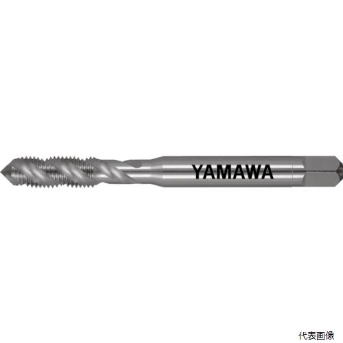 【特長】 ●溝がねじれているので小さいカール状の連続した切りくずを後方に排出し、切りくず詰まりを起こしませんので止り穴加工に最適です。 ●切れ味が良いため、特に粘い被加工材やプラスチック等のねじ立てに最適です。 ●タップが食い付き易いです。 ●キー溝のある下穴等の断続切削も可能です。 ●HTに較べ刃強度は劣るため、高硬度材にはHT形状の方が適しています。 【用途】 ●止り穴加工用。 ●被削材：中炭素鋼、高炭素鋼に。 【仕様】 ●精度：P2 ●精度表記：P級 ●呼び寸法：UNEF1/4 ●ねじ長さ(mm)：15 ●全長(mm)：62 ●シャンク径(mm)：6 ●シャンク四角部(mm)：4.5 ●下穴径(mm)：5.64 ●山数：32 ●食い付山数：2.5山 ●加工ねじ：ユニファイねじ ●表面処理：ノンコーティング ●首下長(mm)：26 ●シャンク長(mm)：32 ●シャンク四角部の長さ(mm)：7 ●溝数：3 【材質／仕上】 ●高速度工具鋼（HSS） 【入数】 ●1本 他のサイズはこちら 在庫のない商品は検索に表示されない場合がございます
