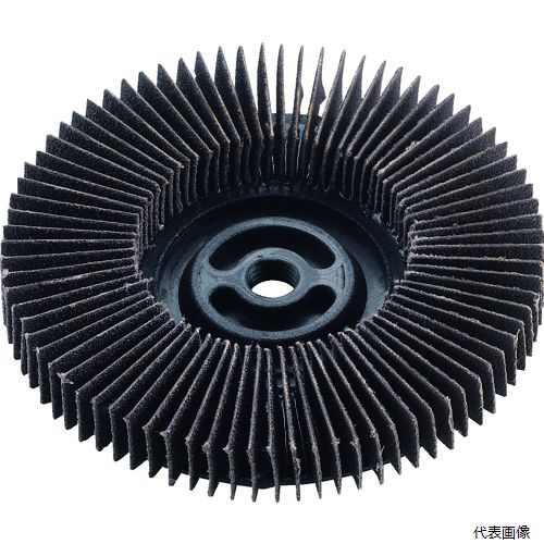 トラスコ GP100A-AL TRUSCO GPディスクホイール ねじ込式垂直植え Φ100 5枚入 80#