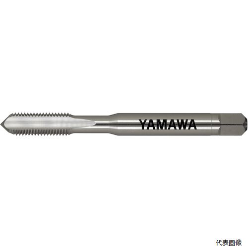 【特長】 ●自転車用タイヤバルブねじ用のタップです。 【用途】 ●被削材：黄銅に。 【仕様】 ●先端：上 ●呼び寸法：V6 ●ねじ長さ(mm)：15 ●全長(mm)：62 ●シャンク径(mm)：6 ●シャンク四角部(mm)：4.5 ●下穴径(mm)：5.52 ●山数：32 ●加工ねじ：自転車用タイヤバルブねじ ●表面処理：ノンコーティング ●溝数：3 ●食い付山数：1.5山 ●首下の長さ(mm)：26 ●シャンク長(mm)：33 ●シャンク四角部の長さ(mm)：7 【材質／仕上】 ●高速度工具鋼（HSS） 【入数】 ●1本 他のサイズはこちら 在庫のない商品は検索に表示されない場合がございます