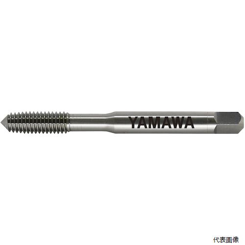 【特長】 ●非鉄金属（アルミ鋳物、アルミダイカスト、黄銅等）のねじ加工に適したロールタップです。 【用途】 ●止り穴加工用。 ●被削材：アルミ圧延材、アルミ合金鋳物、亜鉛合金鋳物に。 【仕様】 ●精度：G7 ●精度表記：G級 ●呼び寸法：M8 ●ピッチ(mm)：1 ●ねじ長さ(mm)：19 ●全長(mm)：70 ●シャンク径(mm)：6.2 ●シャンク四角部(mm)：5 ●下穴径(mm)：7.55 ●食い付山数：2山 ●加工ねじ：メートルねじ ●表面処理：窒化処理 ●シャンク長(mm)：36 ●シャンク四角部の長さ(mm)：8 ●溝数：1 ●凸数：6 【材質／仕上】 ●高速度工具鋼（HSS） 【入数】 ●1本 他のサイズはこちら 在庫のない商品は検索に表示されない場合がございます