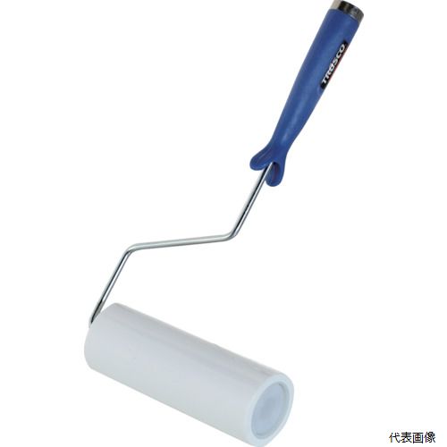 トラスコ CNR6H-W TRUSCO クリーンルーム用粘着ローラー6インチ用ハンドル 粘着ローラー白1巻付 2重袋入
