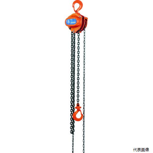 象印チェンブロック C2100560 象印 手動チェーンブロック 0.5t 揚程6m(C21 0.5-6m)