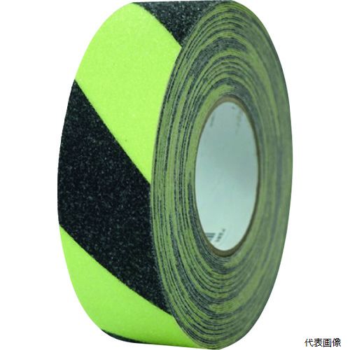 樂天商城 - セーフラン安全用品 14501 セーフラン 蓄光滑り止めテープ 幅50mm×18m 蓄光トラ