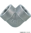 フジトク 90E-PT-20A 90°エルボ 90E 20A 炭素鋼 ねじ込み