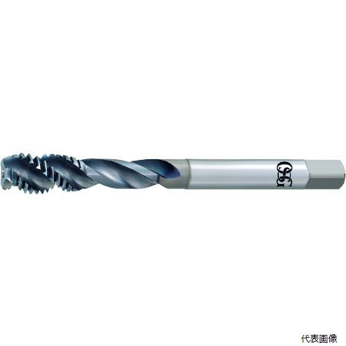 【特長】 ●安定した切りくず排出性を持ち、さらに幅広い被削材や機械に対応できる画期的な製品です。 【用途】 ●被削材：低・中・高炭素鋼、合金鋼、調質鋼（25〜35HRC）、ステンレス鋼、工具鋼、鋳鋼、ダクタイル鋳鉄、銅、黄銅、黄銅鋳物、青銅、アルミ圧延材、アルミ合金鋳物、マグネシウム合金鋳物、亜鉛合金鋳物、チタン合金用。 ●止まり穴加工用。 【仕様】 ●精度：OH1.5 ●呼び寸法：M3 ●ピッチ(mm)：0.5 ●ねじ長さ(mm)：4.8 ●全長(mm)：48 ●シャンク径(mm)：4 ●シャンク四角部(mm)：6×3.2 ●下穴径(mm)：3.15 ●食い付山数：2.5山 ●加工ねじ：M ●表面処理：Vコーティング ●首下長(mm)：20 ●溝数：3 【材質／仕上】 ●粉末ハイス(CPM) 【入数】 ●1本 他のサイズはこちら 在庫のない商品は検索に表示されない場合がございます