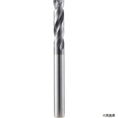【特長】 ●正面が”平ら”な座ぐり加工用ドリルです。 ●傾斜面や交差穴加工でも下穴なしで安定加工が可能です。 ●広い溝形状で切り粉処理性に優れています。 ●薄板の穴あけ加工において一般のドリルよりバリの発生が少ないです。 ●他社品に比べ切削抵抗を約2割削減、高精度で長寿命です。 ●炭素鋼からプリハードン鋼、ステンレス鋼、アルミ合金まで幅広い被削材に対応しています。 ●ドリル剛性を向上、ダブルマージン仕様、低抵抗刃形により安定した深穴加工が可能です。 【用途】 ●座ぐり加工用。 ●被削材：炭素鋼、工具鋼、プリハードン鋼、ステンレス鋼、鋳鉄、アルミ合金。 【仕様】 ●切削径DC(mm)：5.5 ●フルート長さLCF(mm)：37 ●全長OAL(mm)：85 ●接続径DCON(mm)：6 ●コーティング：DVバリューコーティング ●ねじれ角(°)：30 ●有効加工深さ：5Dc ●先端180度フラット ●クーラント穴付き ●有効加工深さ：5D（刃径×5倍） ●表面処理：DVバリューコーティング 【材質／仕上】 ●超硬合金(Carbide) 【入数】 ●1本 他のサイズはこちら 在庫のない商品は検索に表示されない場合がございます
