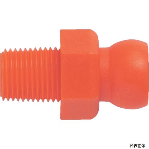 トラスコ P-CL-3C01 TRUSCO クーラントライナー コネクター サイズ3／8 オネジR3／8