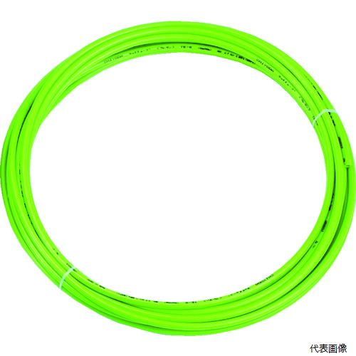 トラスコ TEN-4X2.5-10-LG TRUSCO ポリウレタンチューブ 4X2.5mm 10m巻 ライトグリーン