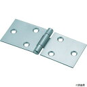 トラスコ 415-51N TRUSCO スチール製横長蝶番 生地仕上げ 全長51mm (4個入)
