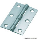 トラスコ 888-76SV TRUSCO スチール製厚口蝶番 シルバー塗装仕上げ 全長76mm (10個入)