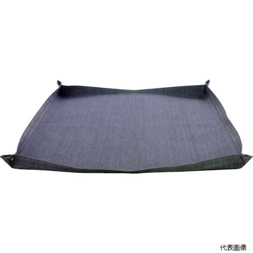 トラスコ TSP-1BW-BO TRUSCO スパッタシートベーシック両面 グレー 1号 920X920 四隅ドットボタン付き