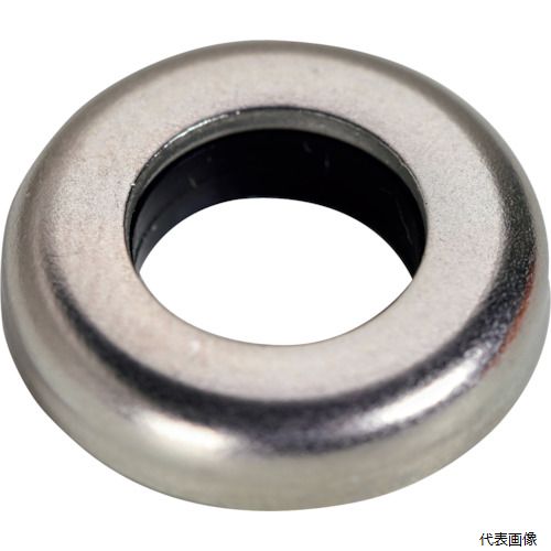 TRUSCO Y053-06 シール座金 ステンレス(NBRパッキン) M6 4個入