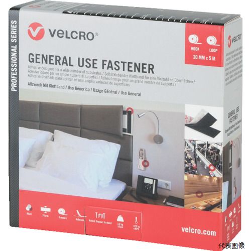 【スタンプラリー】 Velcro VEL-PS20000 VELCRO[[R上]]結束テープ 多用途タイプ 幅...