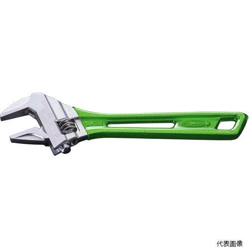 Rakuten - ロブテックス UM24G エビ ハイブリッドモンキーレンチ スケルトン グリーン 150mm
