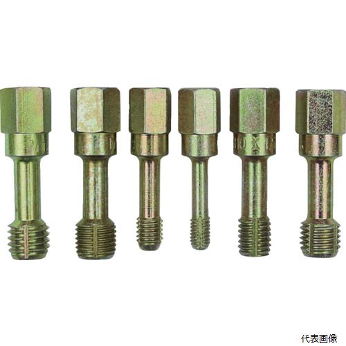 A&E 2588 LANGTOOLS ねじ山修正工具セット 6点 タップセット ミリ対応