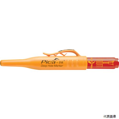 Pica Marker 15040 ピカマーカー 深穴インクマーカー“Ink” 赤