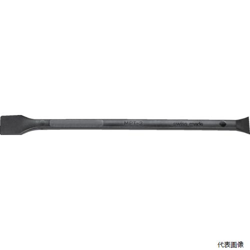 【特長】 ●ESD対策仕様のプローブで磁気の嫌う精密機器への作業に最適です。 ●プローブは耐摩耗性があり、柔らかいチップはデリケートな表面を傷つけません。 【用途】 ●鉛フリーはんだ付け、組立作業用位置決め補助、接着剤・テープ・電子部品の除去などに。 【仕様】 ●全長(mm)：140 ●幅(mm)：12 ●先端形状：平型(ダブルエンド) ●先端幅(mm)：11.5×t0.3/12×t0.6 ●耐熱温度：260℃ ●抵抗値：1X10［［の5乗］］〜10［［の6乗］］Ω 【材質／仕上】 ●PEEK樹脂 【入数】 ●1本 他のサイズはこちら 在庫のない商品は検索に表示されない場合がございます　