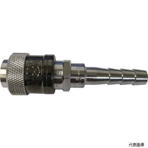 小池酸素工業 AS-1-8 小池酸素 アポロコック(ソケット) ホース用 適用流体酸素 接続サイズφ8 S1A02131