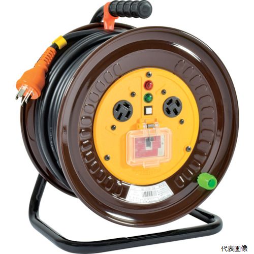 日動工業 ND-EC330-20A NICHIDO 電工ドラム 三相200V 過負荷漏電保護兼用ブレーカ付 30m