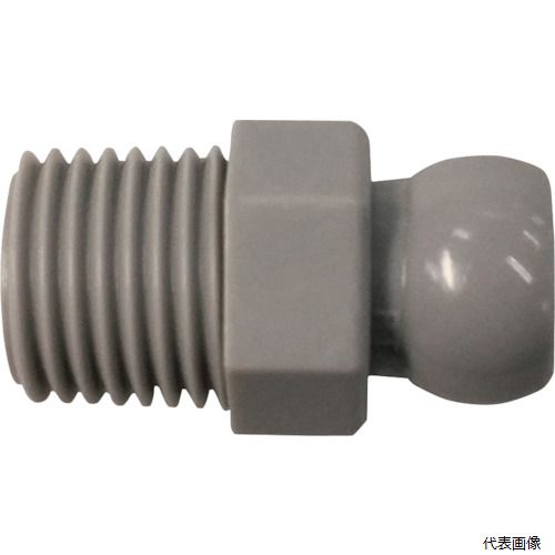 Rakuten - 日機 82026G(2) NIKKI クーラントシステム1／4 コネクター灰色 PT1／4 2個入