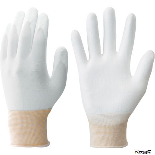 【スタンプラリー】ショーワグローブ B0500-L SHOWA ウレタン背抜き手袋 B0500 パームフィット手袋 ホワイト Lサイズ