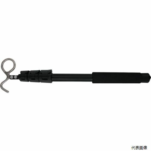 【特長】 ●携帯性に優れた伸縮シャフト仕様になっています。 【用途】 ●吊荷やワイヤーロープの押し止め引きに。 ●全長(m)：1025 ●リングサイズ(mm)：26×29 ●全長(mm)：360〜1250 ●4段ロックシャフト仕様 【入数】 ●1丁 他のサイズはこちら 在庫のない商品は検索に表示されない場合がございます　